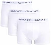 GANT Men's Trunk 3-Pack Underwear, White, One Size (Pack of 3)