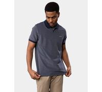 Men's GANT Mens 4-Col Oxford Short Sleeve Pique Polo - Grey - Size: 38/Regular