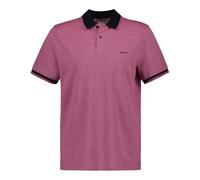 GANT Men's 4-Color Oxford Piqué Polo Shirt in Pink