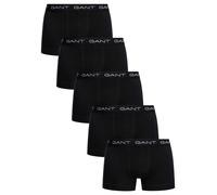 GANT Men's 5 Pack Trunks, Black