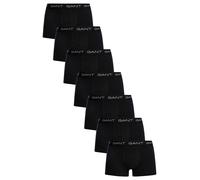 GANT Men's 7 Pack Trunks, Black