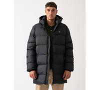 GANT Men's Active Cloud Mid Length JKT Jacket, Black, L