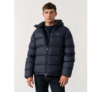 GANT Mens Active Cloud Puffer Jacket - 433 Evening Blue - 433 Evening Blue - S