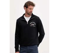 Gant ¼ Zip Fleece Jumper M Black