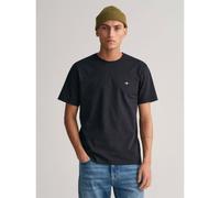 GANT Mens Black Shield T-Shirt