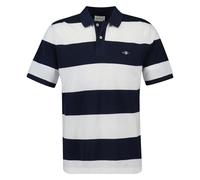 GANT Men's Block Stripe Polo Shirt, Blue, XXL