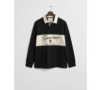GANT Mens Blocked Heavy Rugger - 5 Black - 5 Black - L