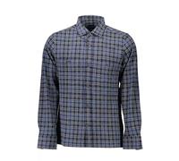 Gant Mens Blue Cotton Shirt - Size Medium