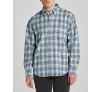 GANT Men's Blue Long Sleeve 100% Cotton Check Shirt Size L 3240009