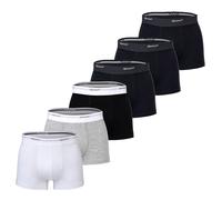 GANT Mens Boxer Shorts 6-Pack Core Trunk, Cotton Stretch, Casual