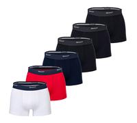 GANT Mens Boxer Shorts 6-Pack Core Trunk, Cotton Stretch, Casual
