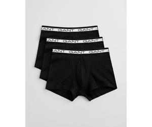 Gant Men's Boxer Shorts Pack of 3 Black Solid 900003053 5 Black