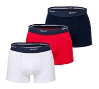 GANT Men's Boxers, 3-Pack - Core Trunk 3-Pack, Cotton Stretch, Solid...
