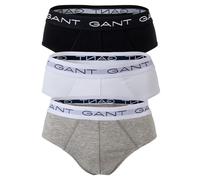 GANT Men's Brief 3-Pack Underwear, Light Grey Mix, L (Pack of 3)