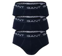 GANT 3-Pack Mens Logo Waistband Briefs - 410 Marine