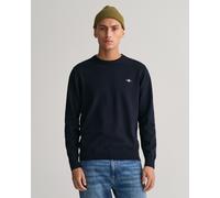 GANT Men's 8030561-433-4XL Classic Cotton C-Neck, Evening Blue, 4XL