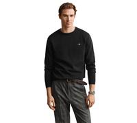 GANT Mens Classic Cotton Crew Neck Sweater Casual, 100% Cotton