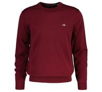 GANT Mens Classic Cotton Crew Neck Sweater Casual, 100% Cotton