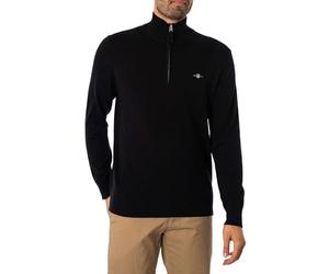 GANT Men's Classic Cotton Half Zip Pullover Sweater (pack of 1)