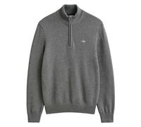 GANT Mens Classic Cotton Half-Zip Sweater Troyer 100% Cotton Blue