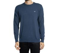 GANT Men's Classic Cotton Knit, Blue