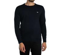 GANT Men's Classic Cotton Knit, Blue