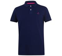 Gant Men's Contrast Collar Pique Ss Rugger Polo Shirt Not Applicable, Blue (Persian Blue 423), Medium