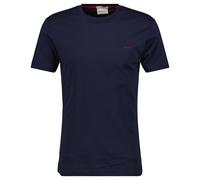 GANT Men's - Contrast Logo, Crew Neck, short Sleeve, Cotton, Logo Embroidered