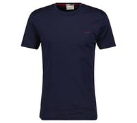 GANT Men's Contrast Logo SS T-Shirt, Rich Blue, XXL