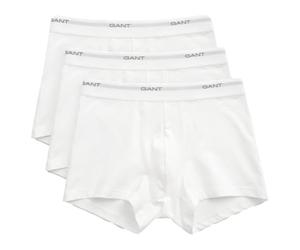 GANT Men's Core Trunk Boxer Shorts Pack of 3, White, XXL