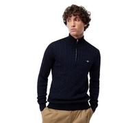 Gant 8050603 Half Zip Sweater Blue XL Men