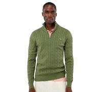 GANT Mens Cotton Half Zip Long Sleeve