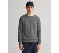 Gant Mens sweater - Grey Cotton - Size X-Large