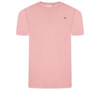 Gant Mens Crew Neck Regular Fit Tee Shield Logo Short Sleeve T-Shirts