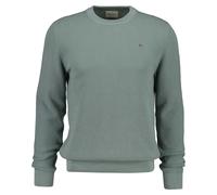 GANT Men's Crewneck Sweater - Micro Textured Cotton C-Neck, Cotton...