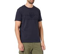 Gant D1. Tonal Archive Shield Mens T-Shirt - Blue Cotton - Size 2XL