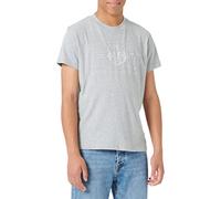 GANT Men's D.1 Tonal Archive Shield T-Shirt T-Shirt, Grey Melange, XXL