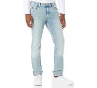 GANT Men's D1. Maxen Retro Shield Jeans Slacks, Light Blue Worn in, 29W / 34L