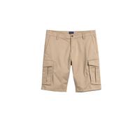 Gant Mens D1 Relaxed Twill Cargo Shorts - Beige - Size 40 (Waist)
