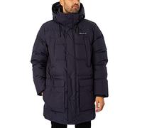 GANT Men's D2 Long alta Down Jacket, Evening Blue, L