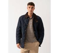 GANT Mens Diamond Quilted Fleece Jacket - 433 Evening Blue - 433 Evening Blue - M