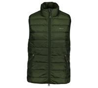GANT Men's down Jacket - Light Down Vest, Lightweight Quilted Vest, Collar, Zi