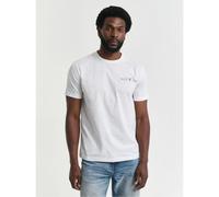 GANT Mens Eggshell Printed Graphic T-Shirt