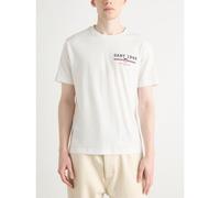 GANT Mens Eggshell Regular Fit Graphic T-Shirt