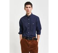 GANT Mens Evening Blue Micro Print Shirt
