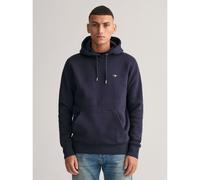 GANT Mens Evening Blue Shield Hoodie