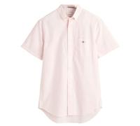 GANT Mens Fit Classic Poplin Short Sleeve Shirt Light Pink M