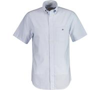 Gant Mens Fit Striped Classic Oxford Short Long Sleeve Shirt Collared