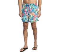 GANT Mens Deep Cobalt Floral Print Swim Short