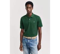 GANT Men's Reg Emb Archive Shield Polo Shirt, Forest Green, S